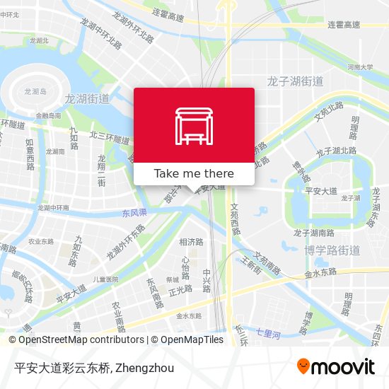 平安大道彩云东桥 map