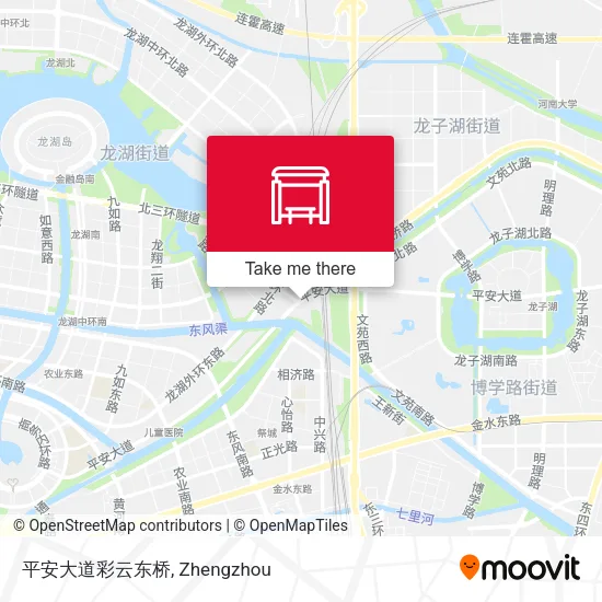 平安大道彩云东桥 map