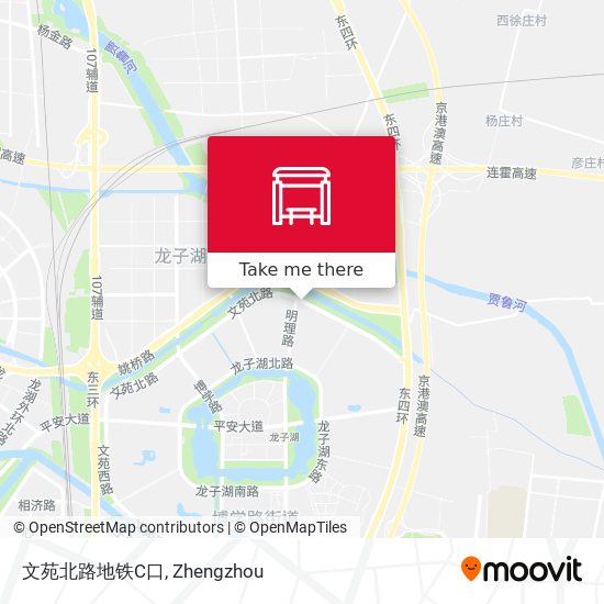 文苑北路地铁C口 map