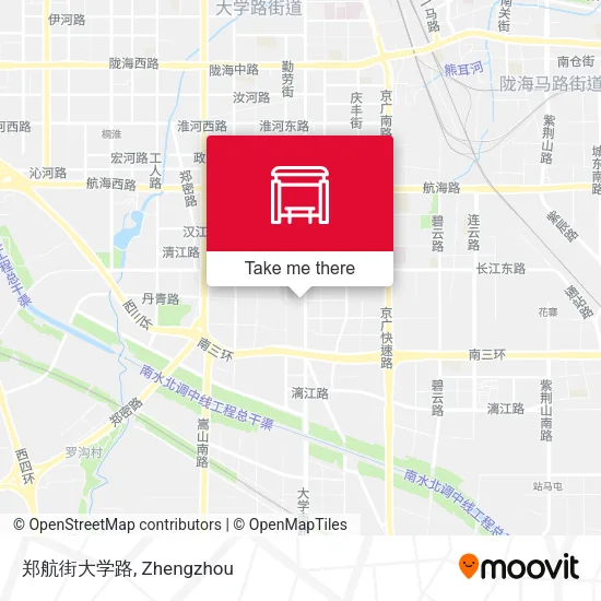 郑航街大学路 map