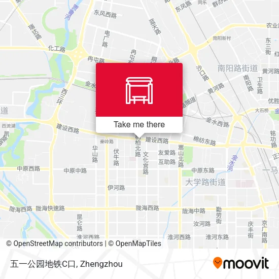 五一公园地铁C口 map