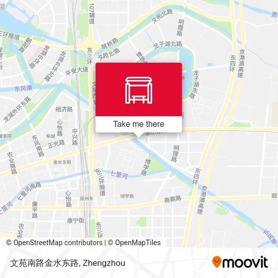 文苑南路金水东路 map