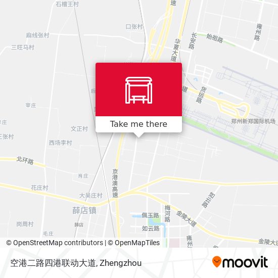 空港二路四港联动大道 map