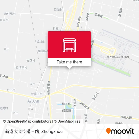 新港大道空港三路 map