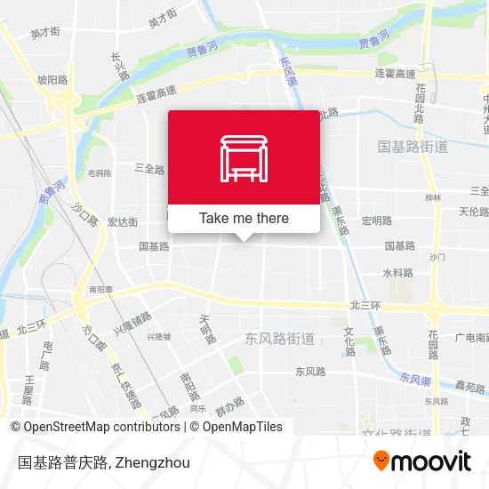 国基路普庆路 map