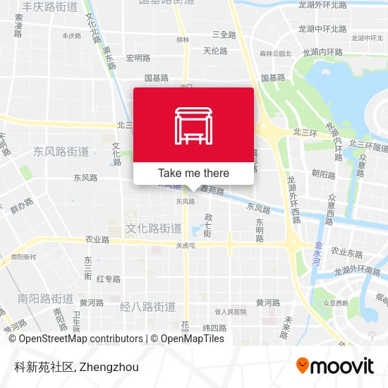 科新苑社区 map