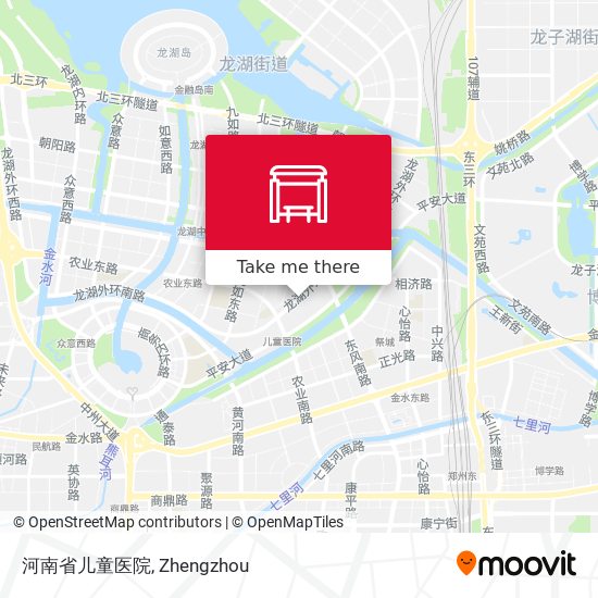 河南省儿童医院 map