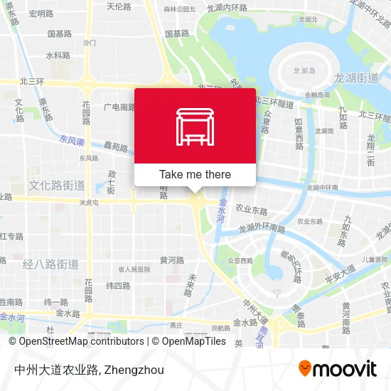 中州大道农业路 map