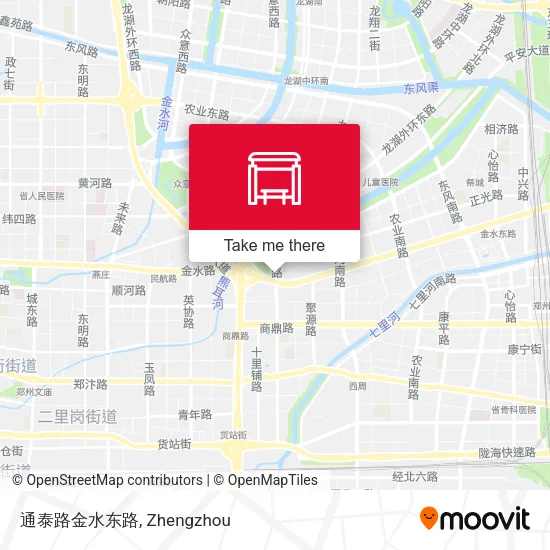 通泰路金水东路 map