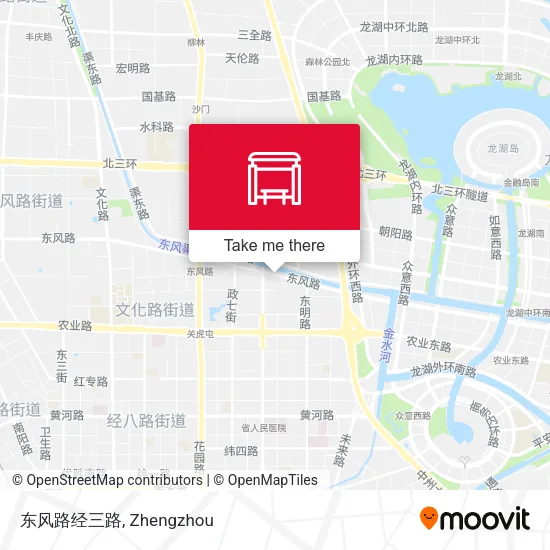 东风路经三路 map