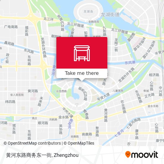 黄河东路商务东一街 map