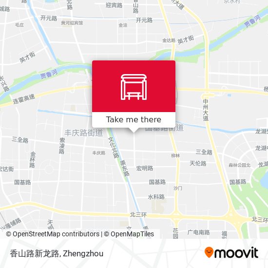 香山路新龙路 map