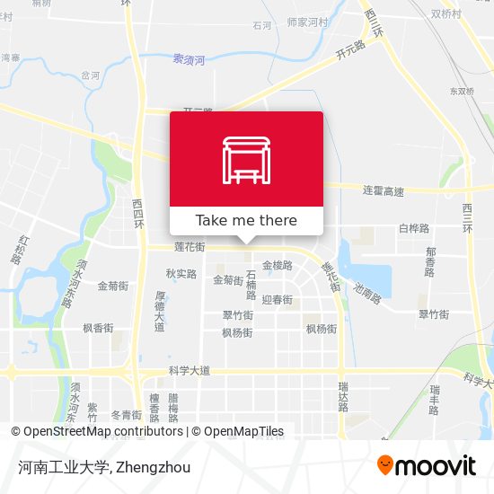 河南工业大学 map