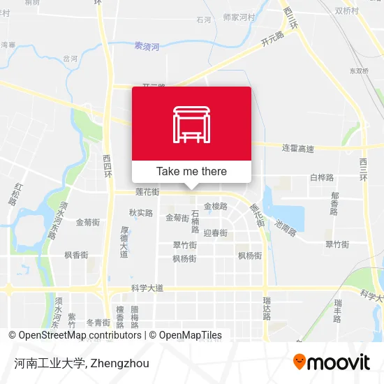 河南工业大学 map