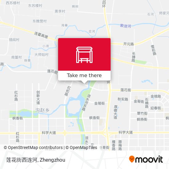 莲花街西连河 map
