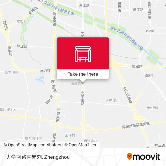 大学南路南岗刘 map