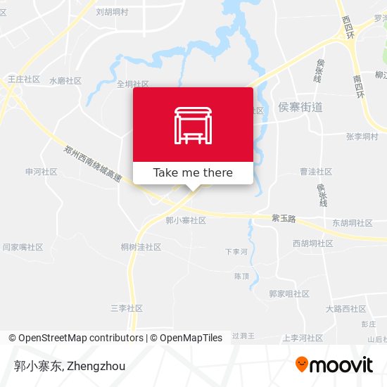 郭小寨东 map