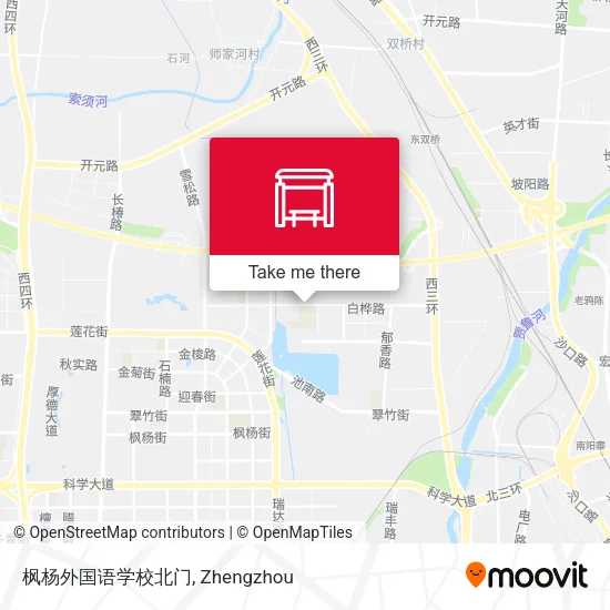 枫杨外国语学校北门 map