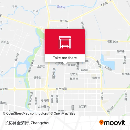 长椿路金菊街 map