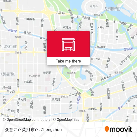 众意西路黄河东路 map