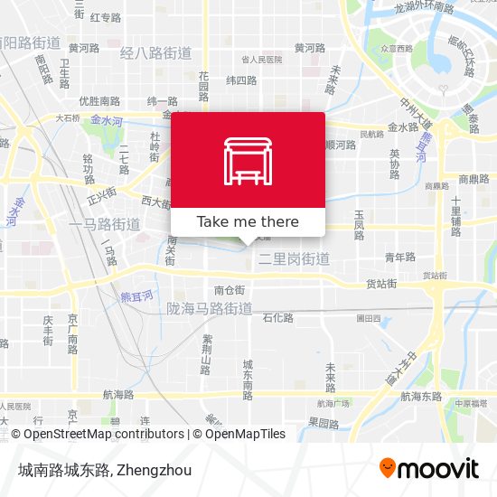 城南路城东路 map