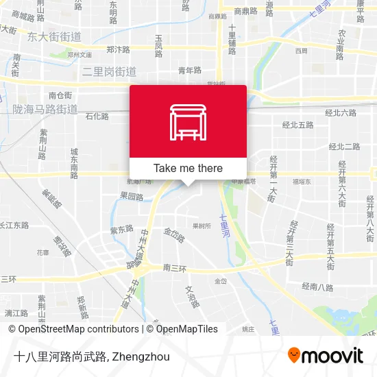 十八里河路尚武路 map