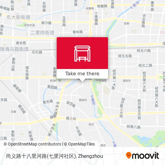 尚义路十八里河路(七里河社区) map