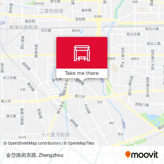 金岱路岗东路 map