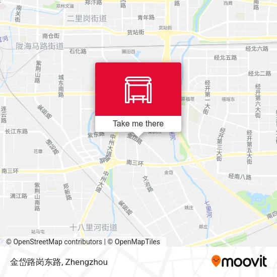 金岱路岗东路 map