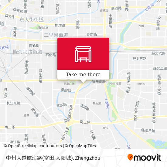 中州大道航海路(富田.太阳城) map
