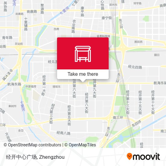经开中心广场 map