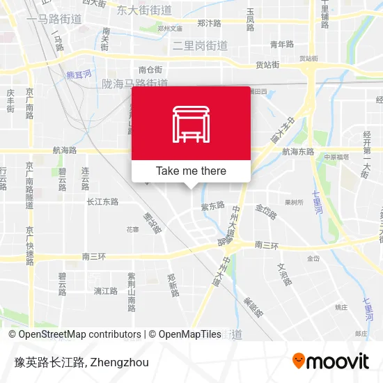 豫英路长江路 map