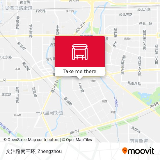 文治路南三环 map