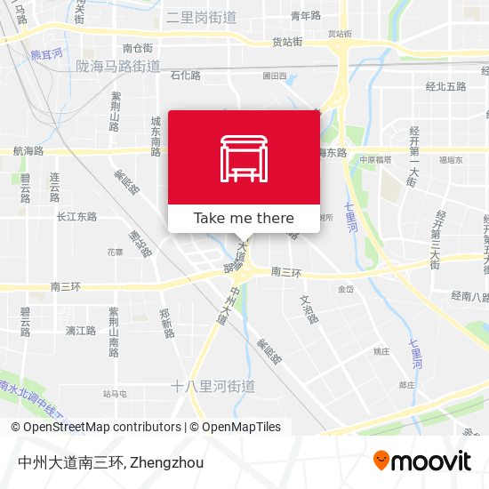 中州大道南三环 map