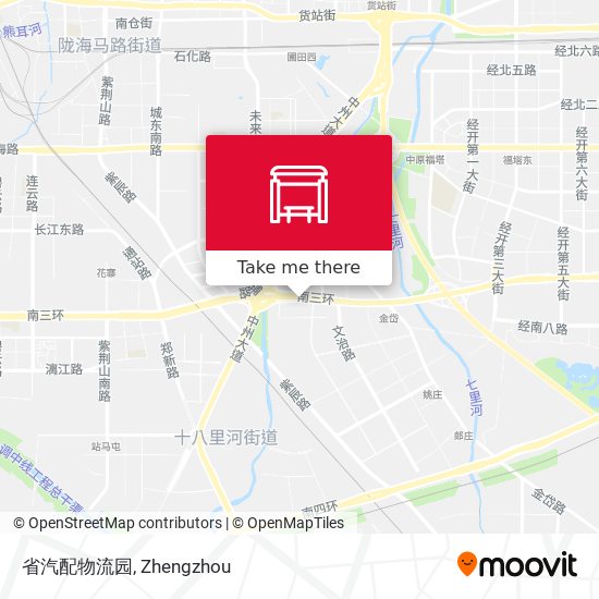 省汽配物流园 map
