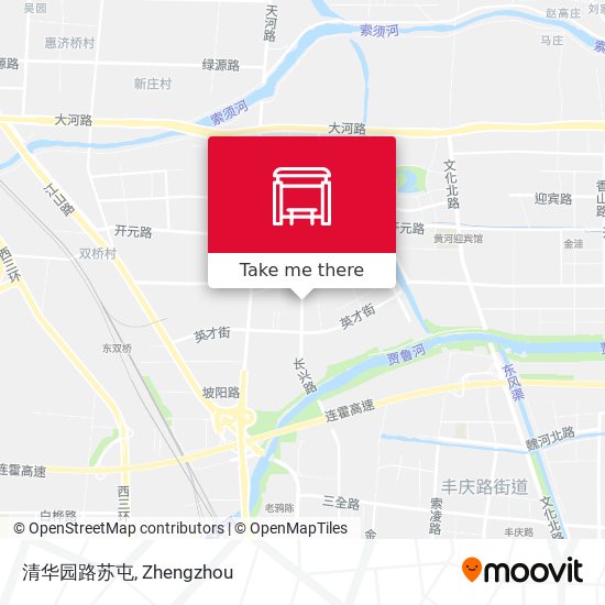 清华园路苏屯 map