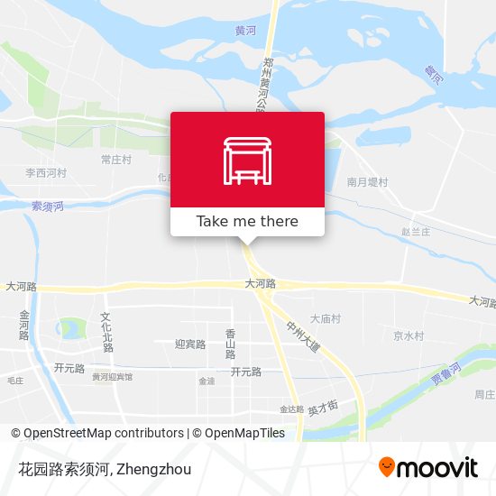 花园路索须河 map