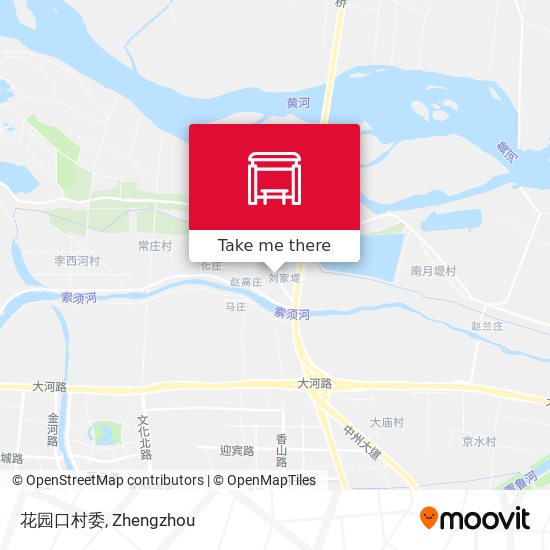 花园口村委 map