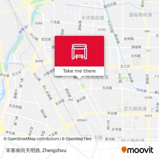 宋寨南街天明路 map