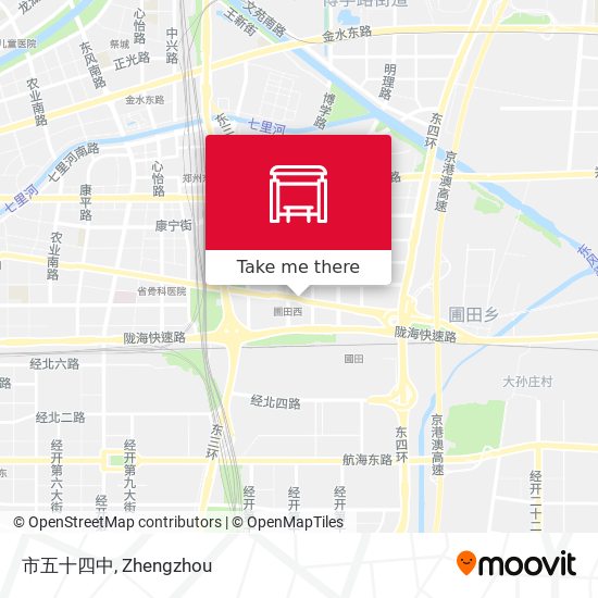 市五十四中 map