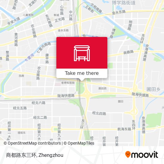 商都路东三环 map