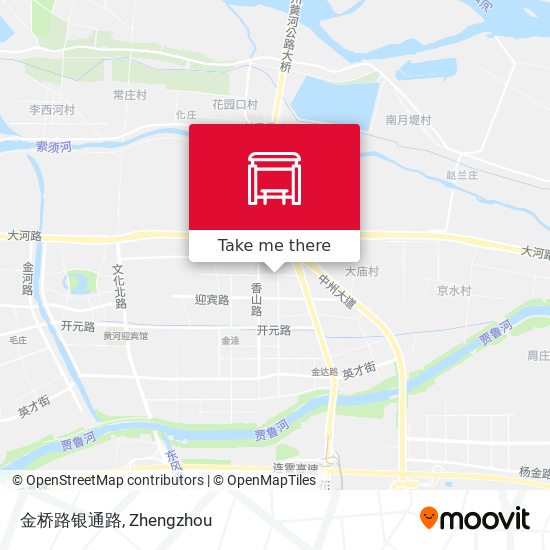 金桥路银通路 map