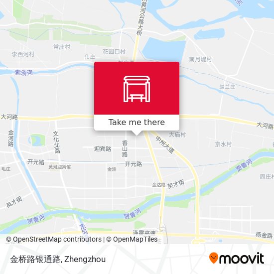 金桥路银通路 map