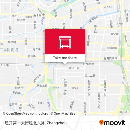 经开第一大街经北六路 map