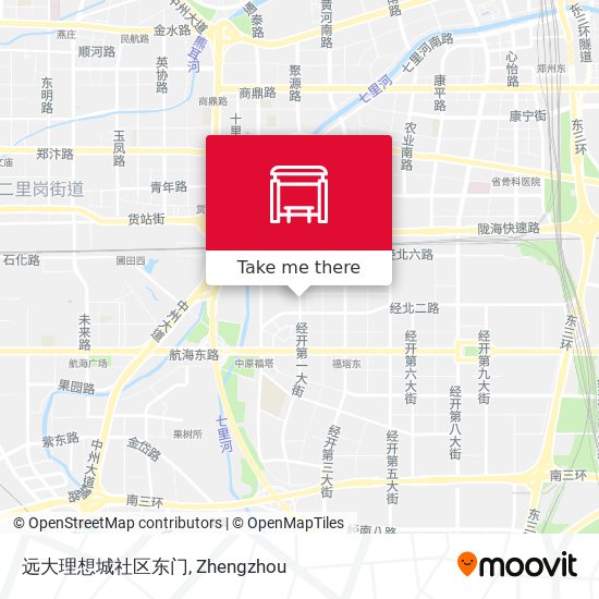 远大理想城社区东门 map