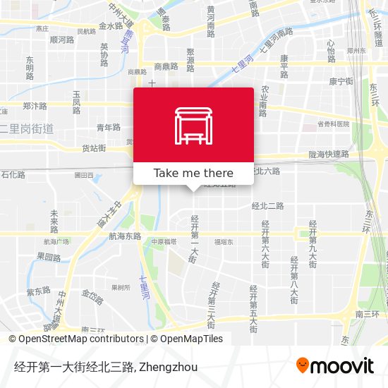 经开第一大街经北三路 map