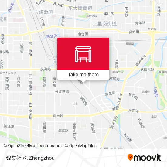 锦棠社区 map