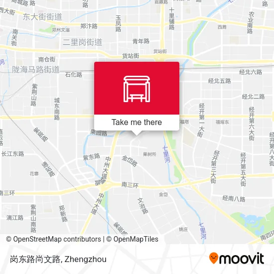 岗东路尚文路 map