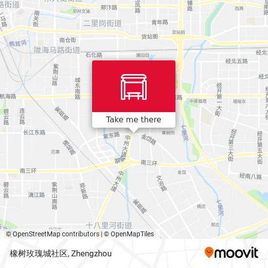 橡树玫瑰城社区 map