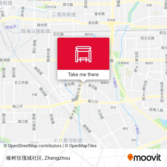 橡树玫瑰城社区 map